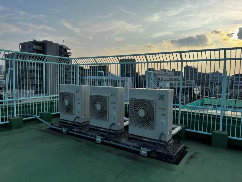 某中学校 空調機EHP更新工事