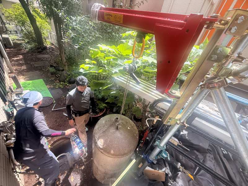 重量物　門型設備　設置据付工事